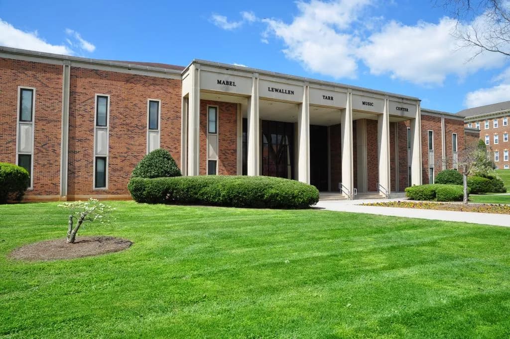 The Tarr Music Center on the Carson-Newman campus